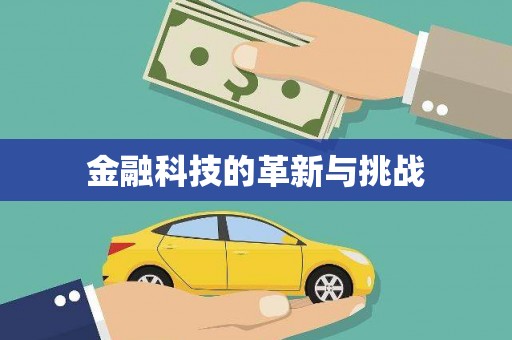 蒙城金融科技的革新与挑战