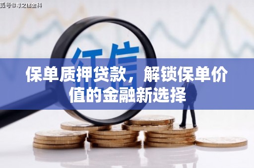 民和保单质押贷款，解锁保单价值的金融新选择