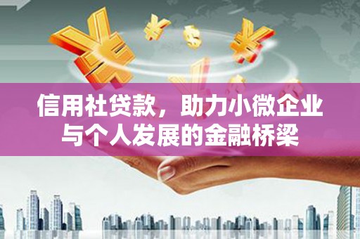 永新信用社贷款，助力小微企业与个人发展的金融桥梁