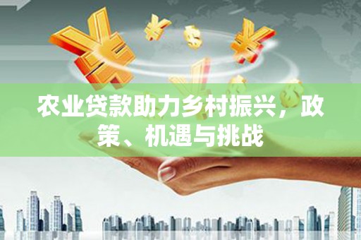大余农业贷款助力乡村振兴，政策、机遇与挑战