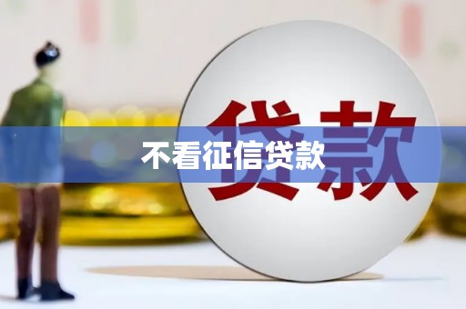 西平不看征信贷款