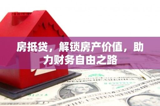 南靖房抵贷，解锁房产价值，助力财务自由之路