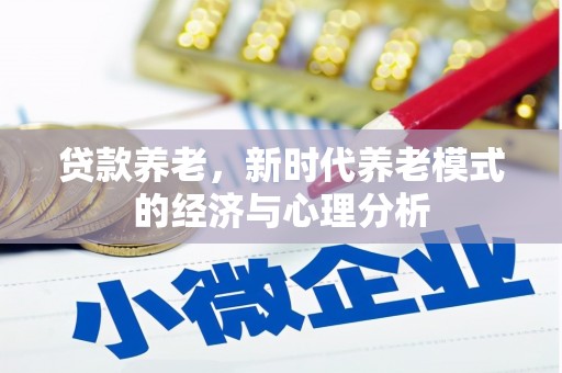 苏州贷款养老，新时代养老模式的经济与心理分析