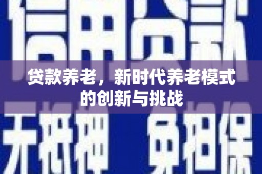 景谷贷款养老，新时代养老模式的创新与挑战