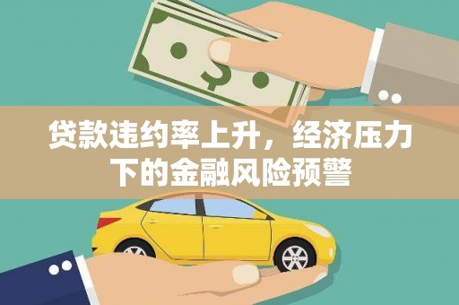 芦山贷款违约率上升，经济压力下的金融风险预警