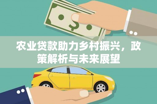 新荣农业贷款助力乡村振兴，政策解析与未来展望