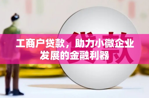 青阳工商户贷款，助力小微企业发展的金融利器