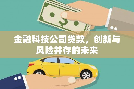 蒲江金融科技公司贷款，创新与风险并存的未来