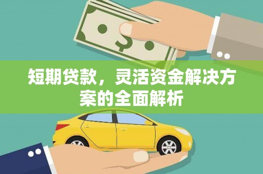 洮南短期贷款，灵活资金解决方案的全面解析