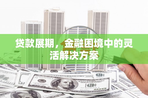 屏山贷款展期，金融困境中的灵活解决方案