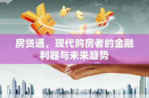 卢氏房贷通，现代购房者的金融利器与未来趋势