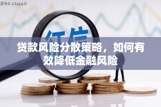 漾濞贷款风险分散策略，如何有效降低金融风险