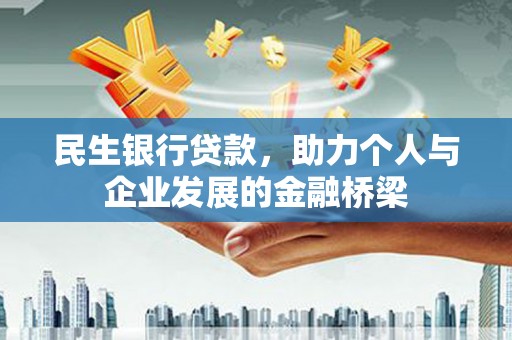 新野民生银行贷款，助力个人与企业发展的金融桥梁