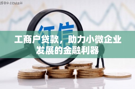 沙溪工商户贷款，助力小微企业发展的金融利器