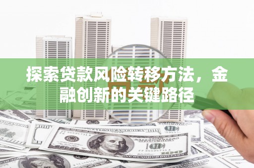 黄圃探索贷款风险转移方法，金融创新的关键路径