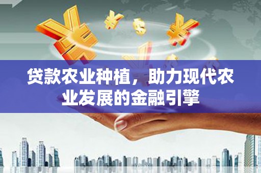 青河贷款农业种植，助力现代农业发展的金融引擎