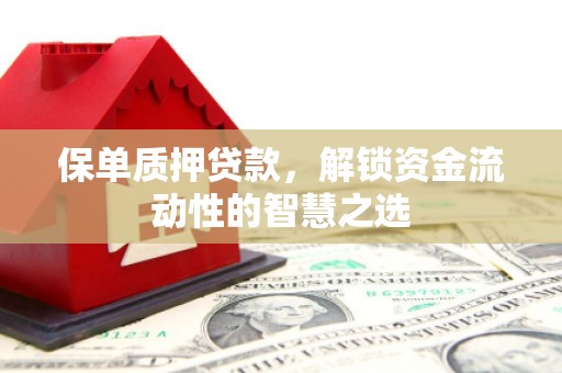 肃州保单质押贷款，解锁资金流动性的智慧之选
