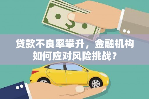 吴忠贷款不良率攀升，金融机构如何应对风险挑战？