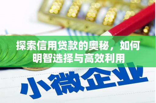 大竹探索信用贷款的奥秘，如何明智选择与高效利用
