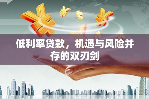 和田县低利率贷款，机遇与风险并存的双刃剑