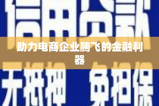 洪梅助力电商企业腾飞的金融利器