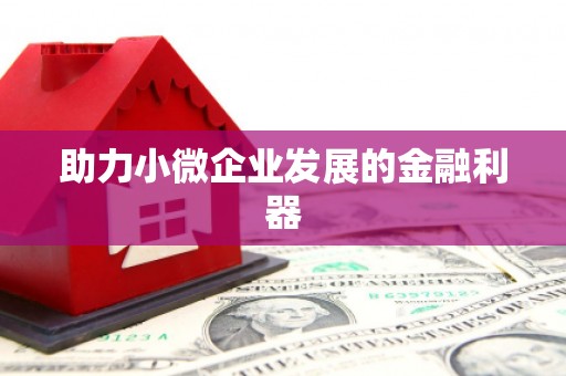 西乌旗助力小微企业发展的金融利器