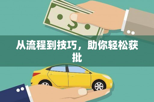 外埔从流程到技巧，助你轻松获批
